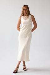 Shelby Satin Maxi Dress FINAL SALE
