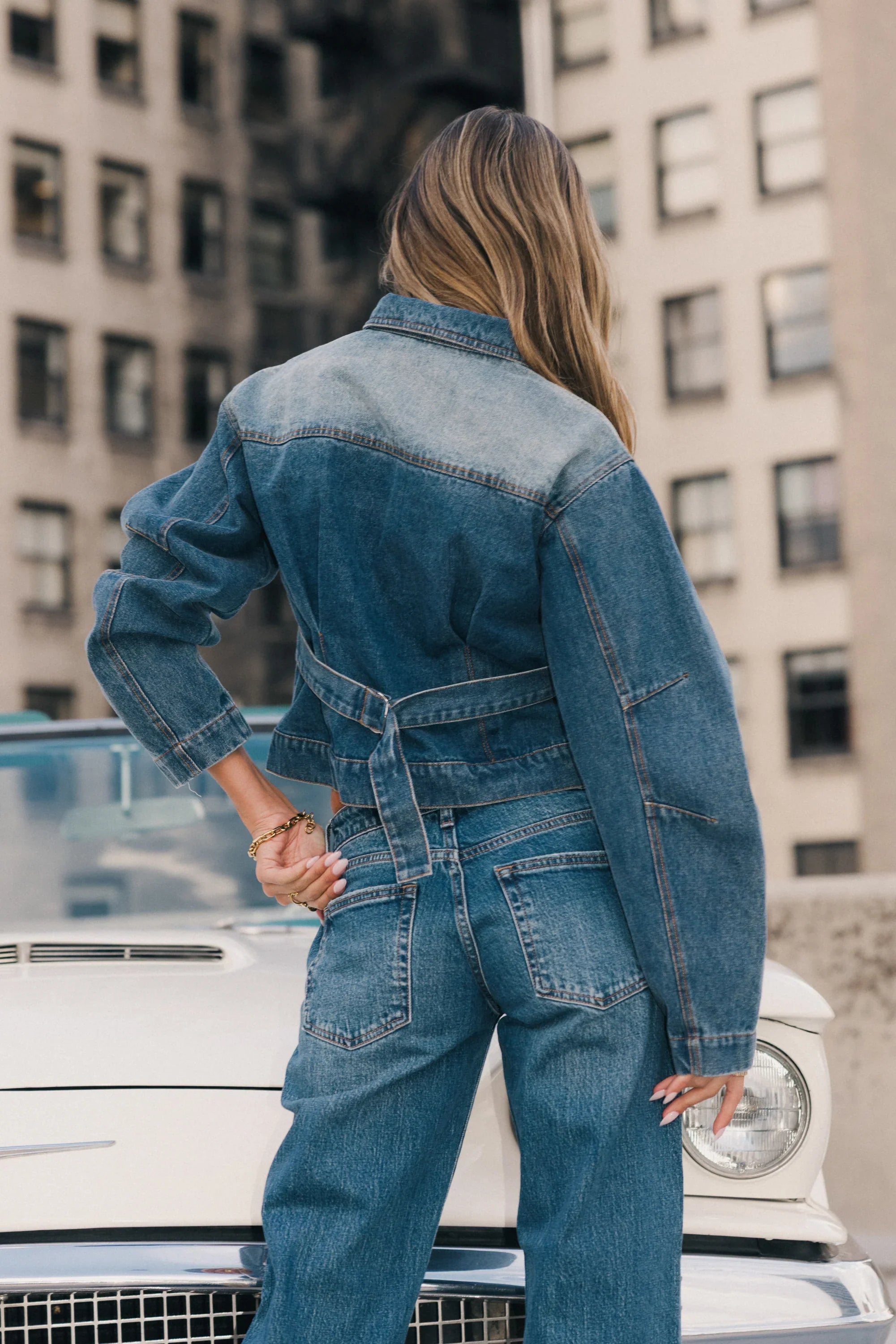 Noel Studded Baggy Jeans