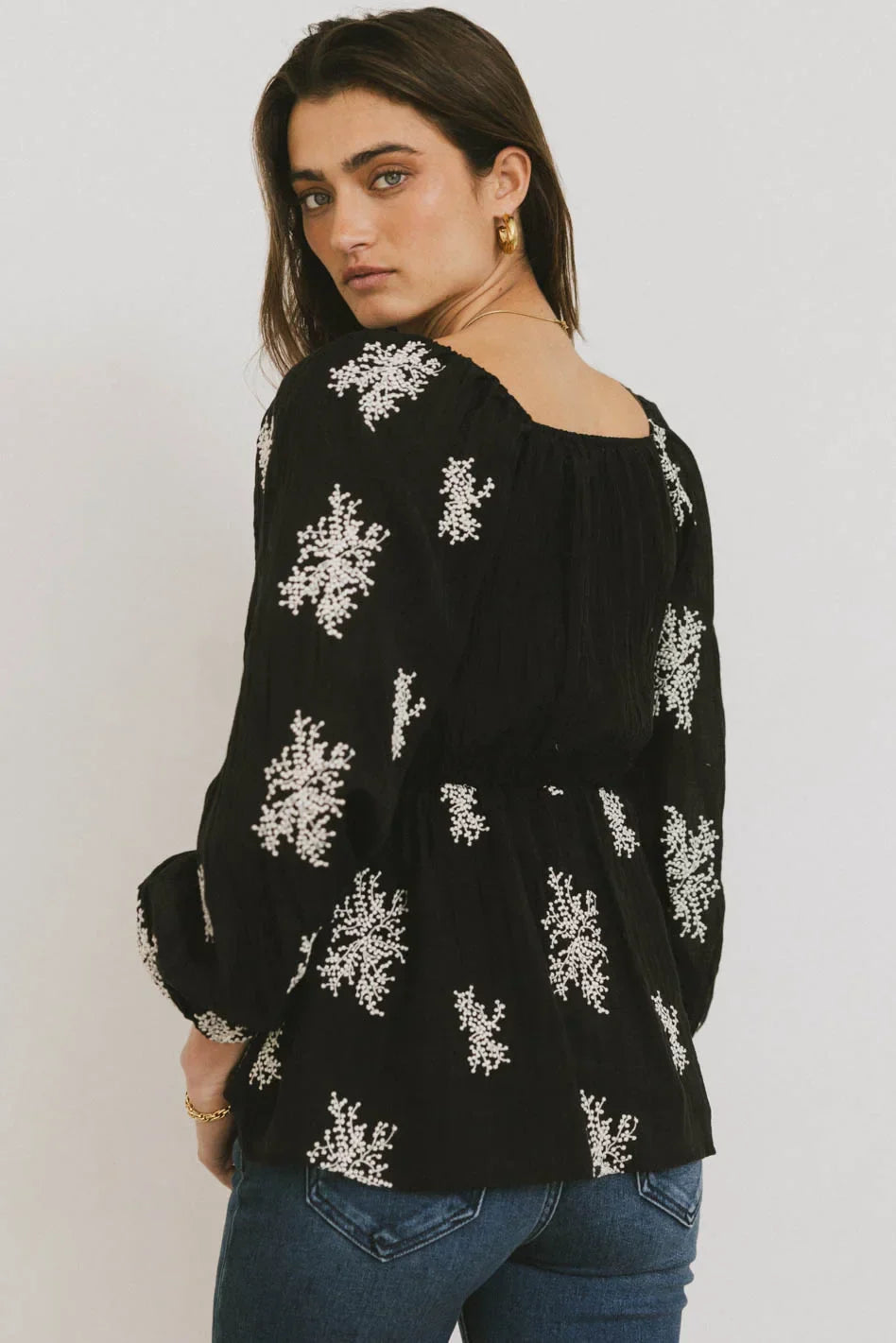 Sally Peplum Top FINAL SALE