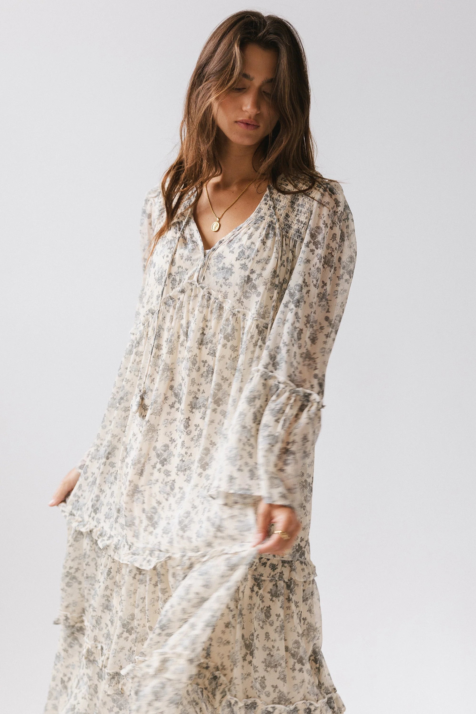 Luna Floral Maxi Dress FINAL SALE
