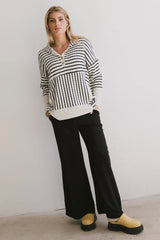 Austin Striped Hoodie FINAL SALE