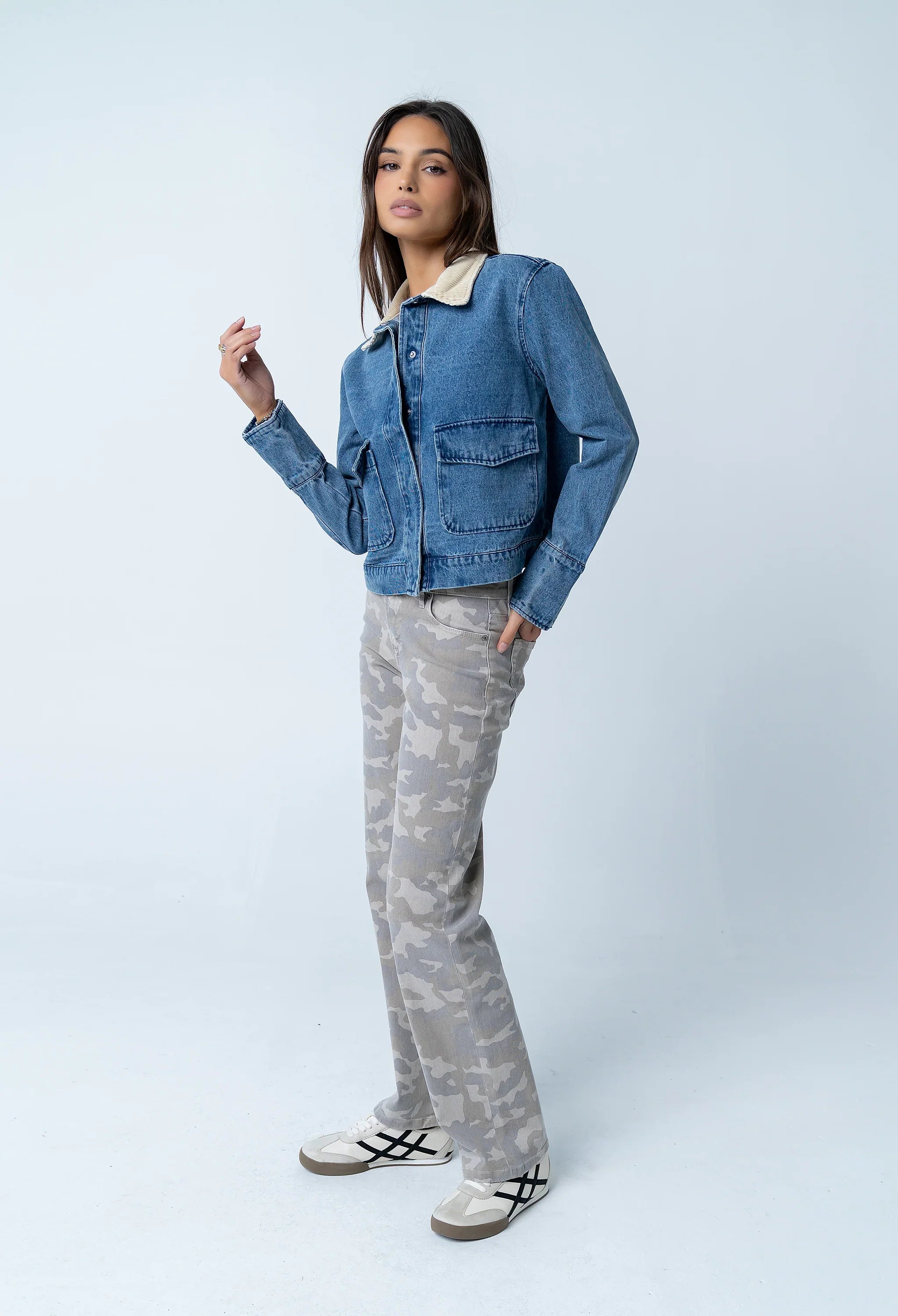 Brynley Denim Chore Jacket