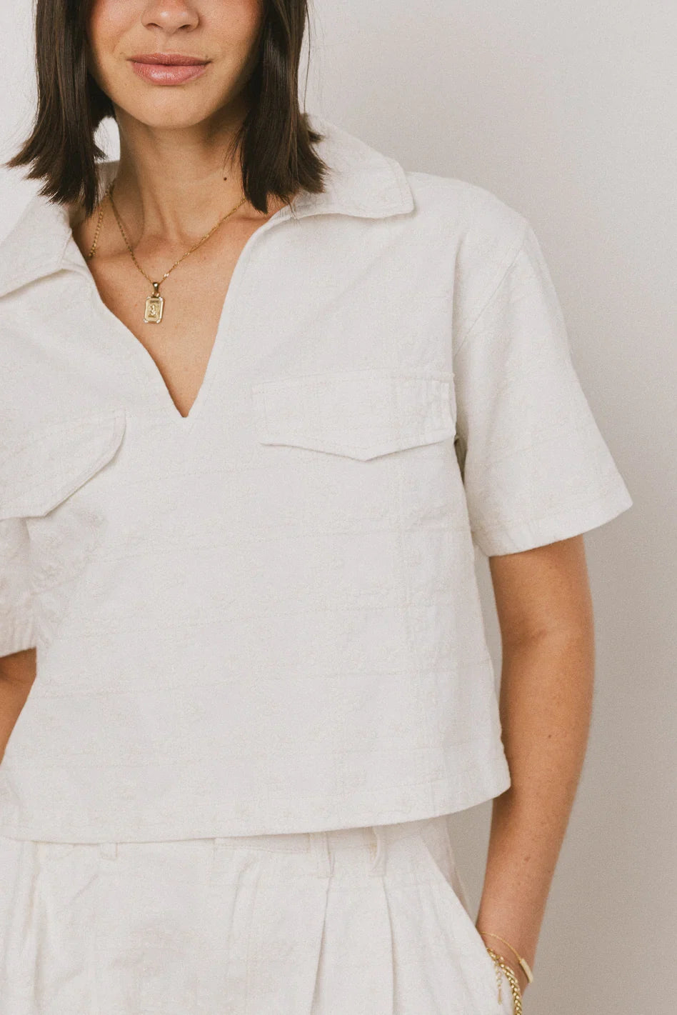 Lola Embroidered Top FINAL SALE