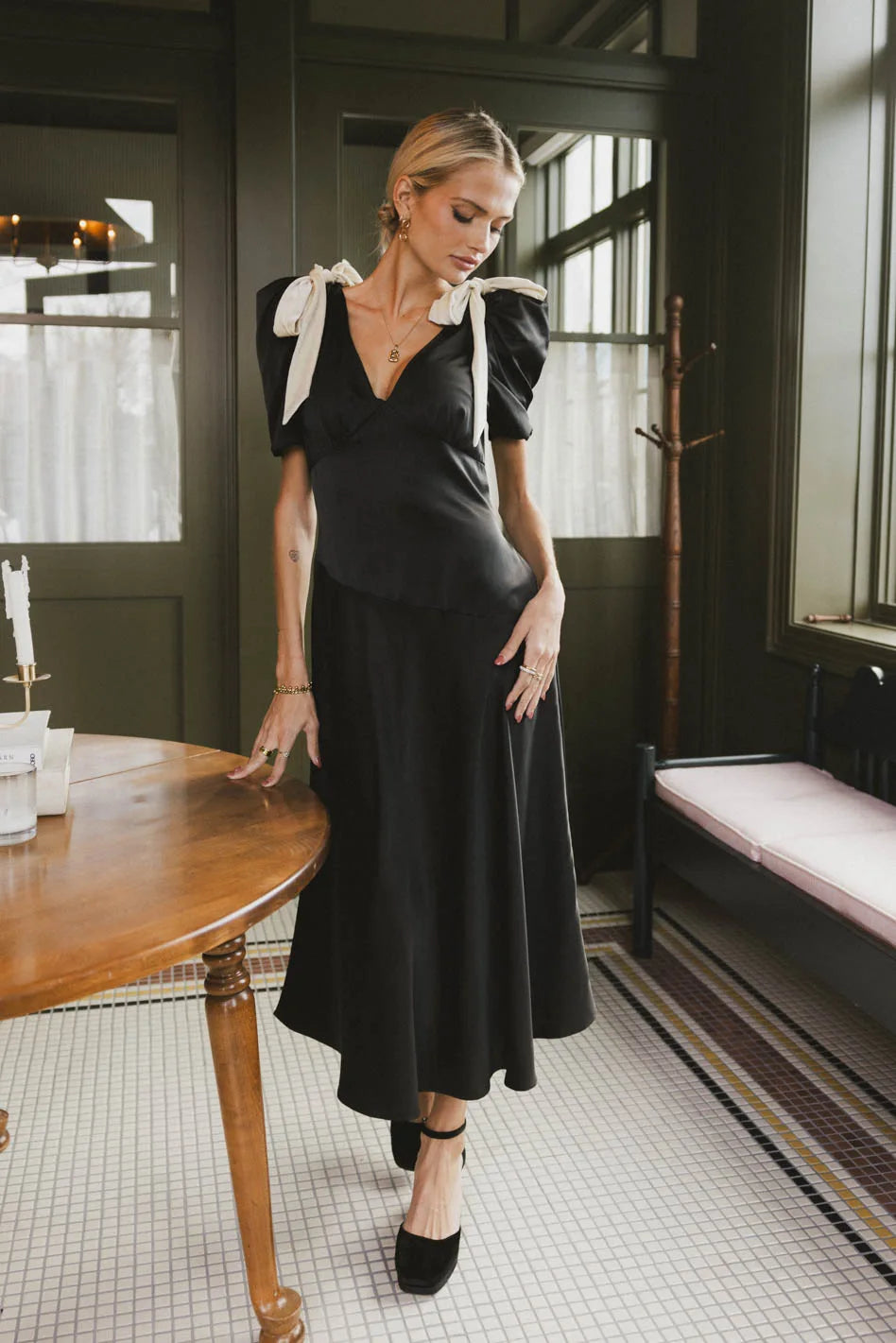 Allessandra Drop Waist Dress FINAL SALE