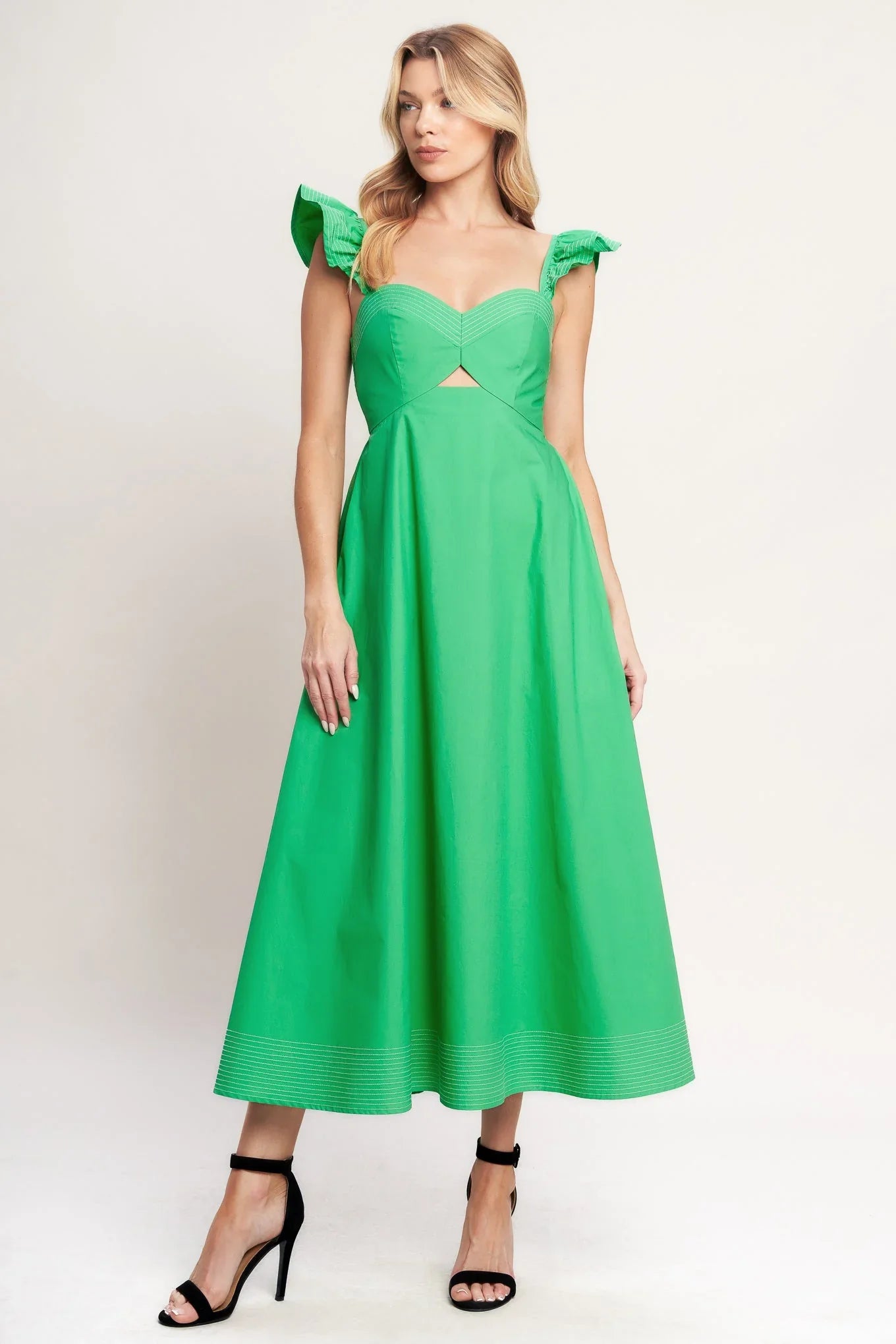 BEAUTIFULLY UNEXPECTED MIDI DRESS FINAL SALE