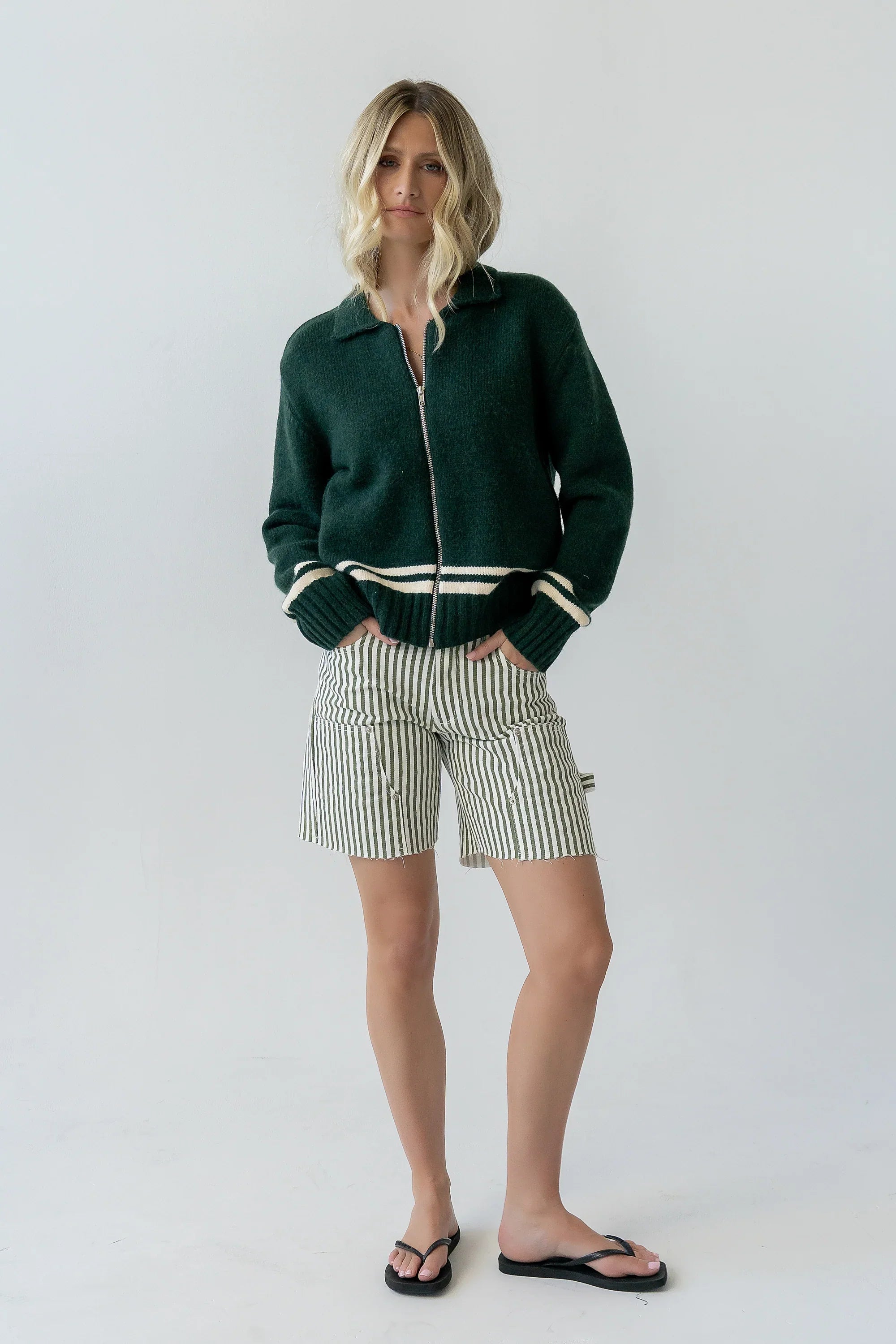 Gracie Striped Shorts