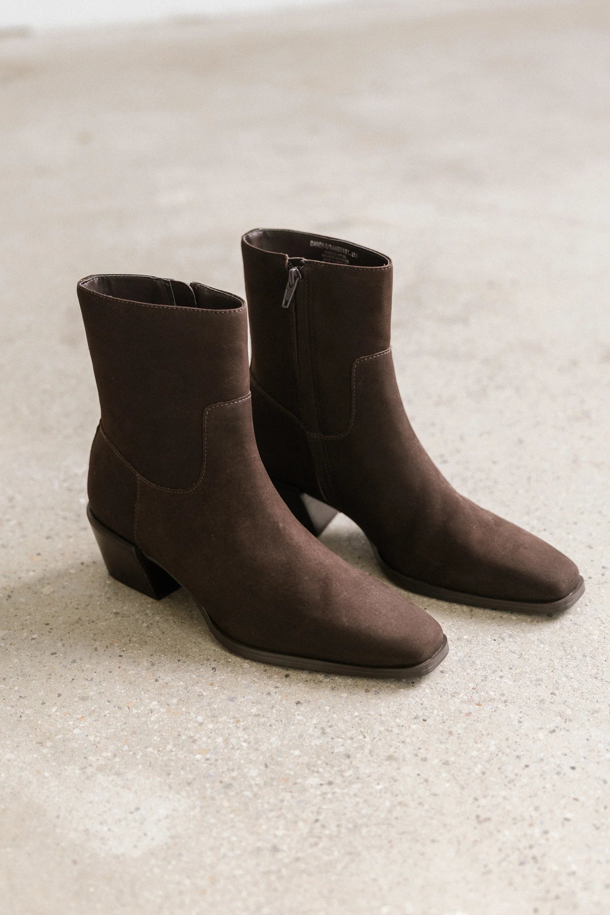 Steve Madden Daney Boots in Brown Suede FINAL SALE