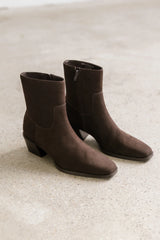 Steve Madden Daney Boots in Brown Suede FINAL SALE