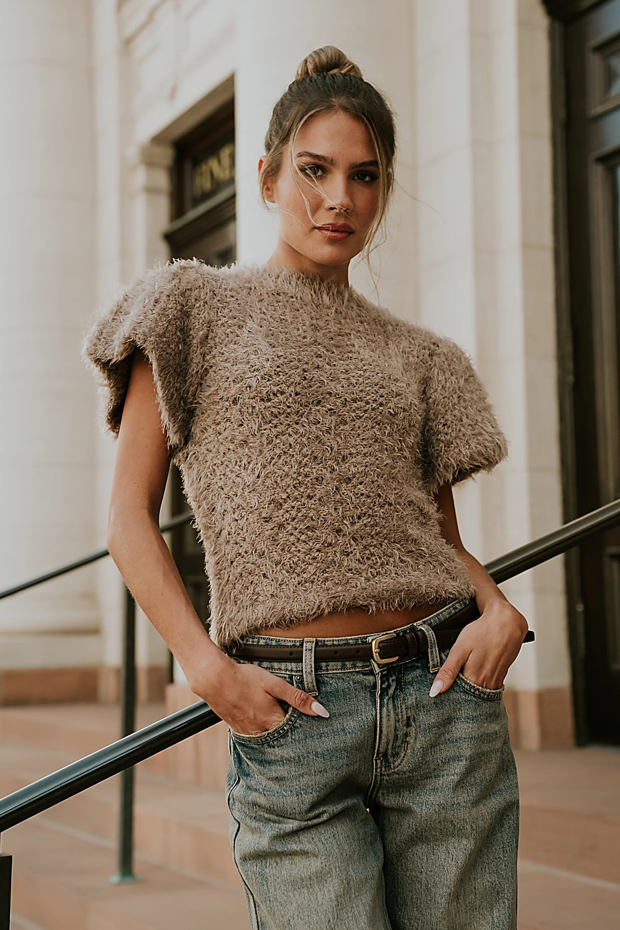 Jones Fuzzy Sweater