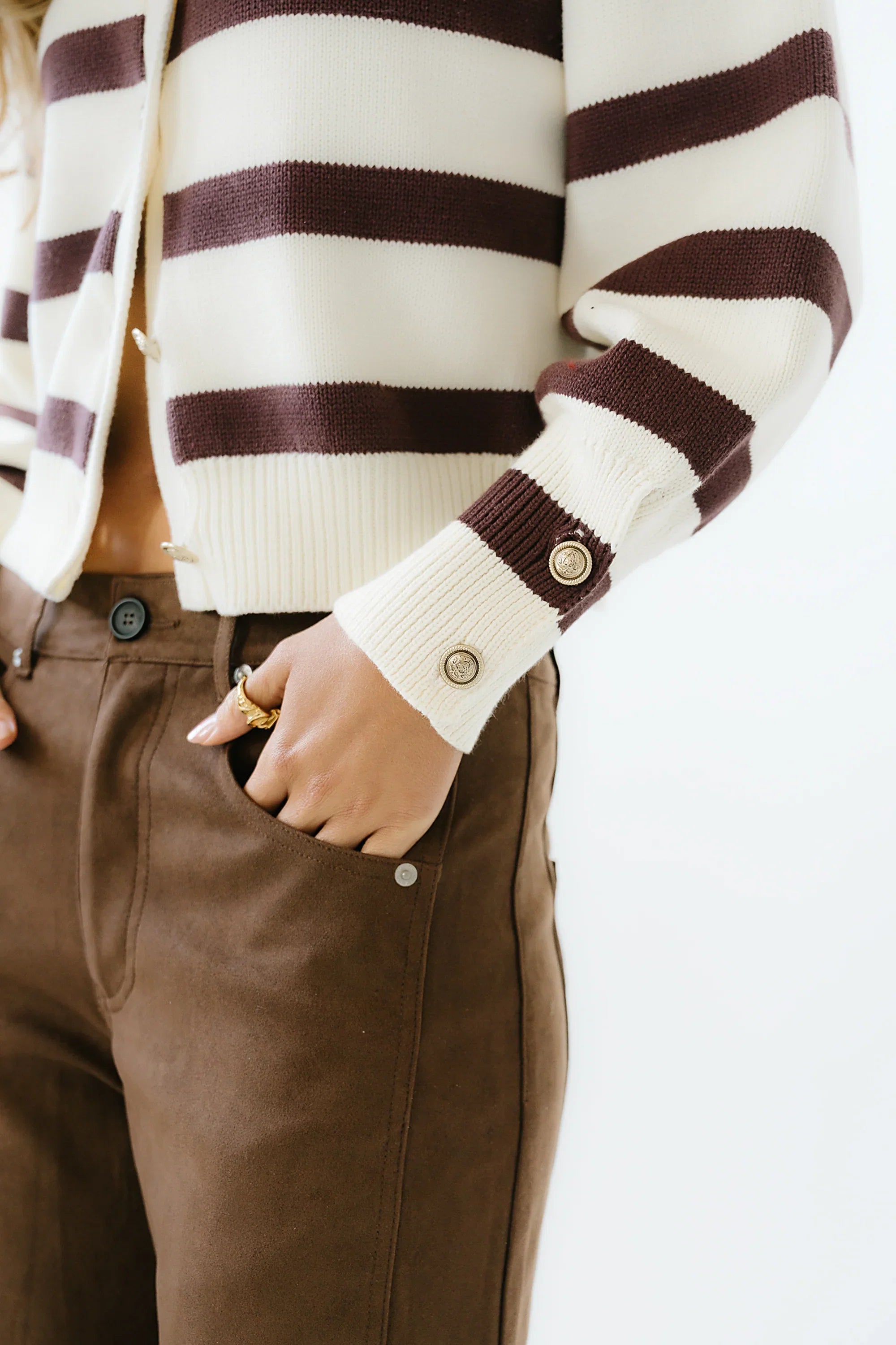 Nancie Striped Cardigan FINAL SALE