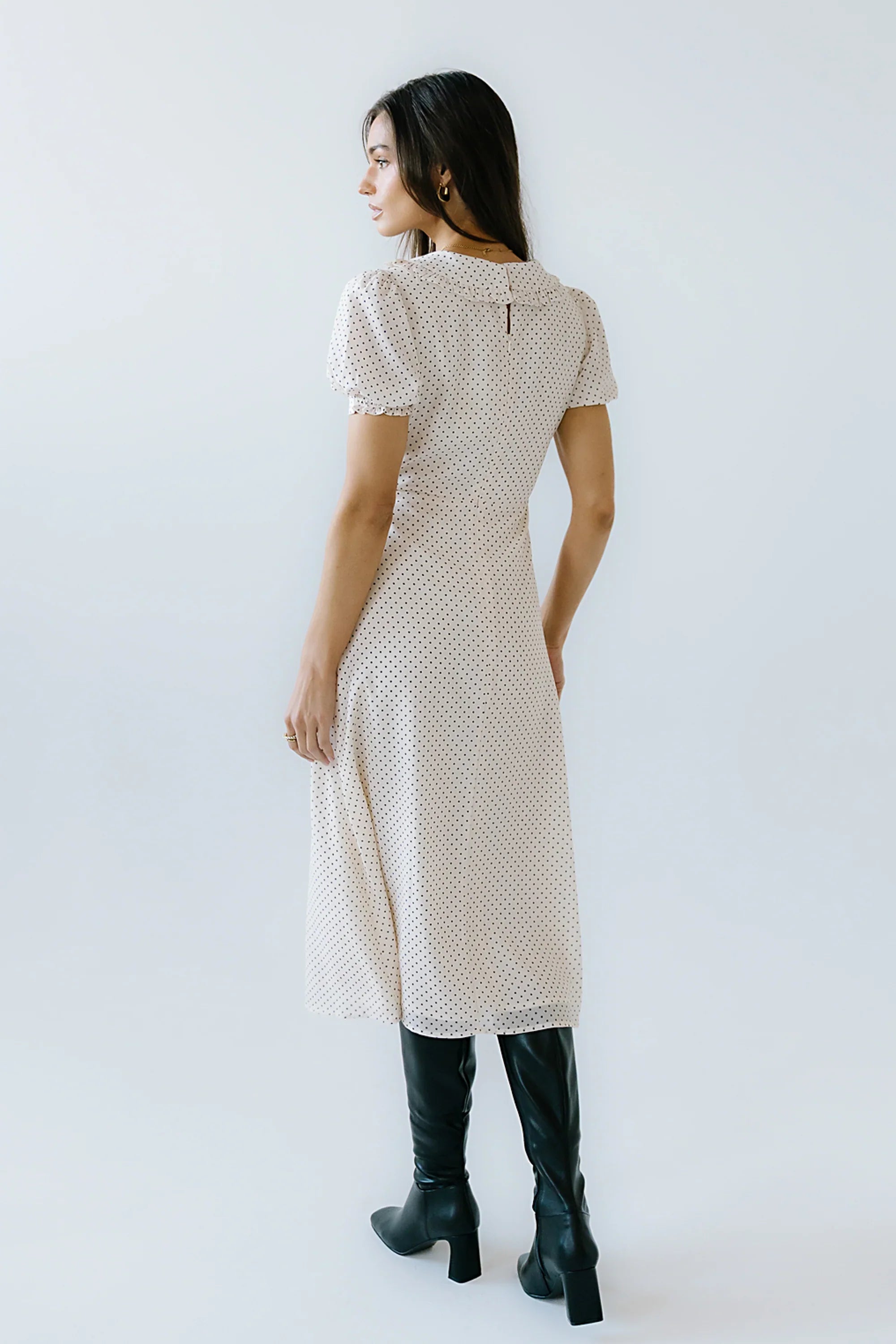 Chloe Polka Dot Midi Dress FINAL SALE