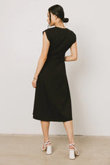Kyra Midi Dress in Black FINAL SALE