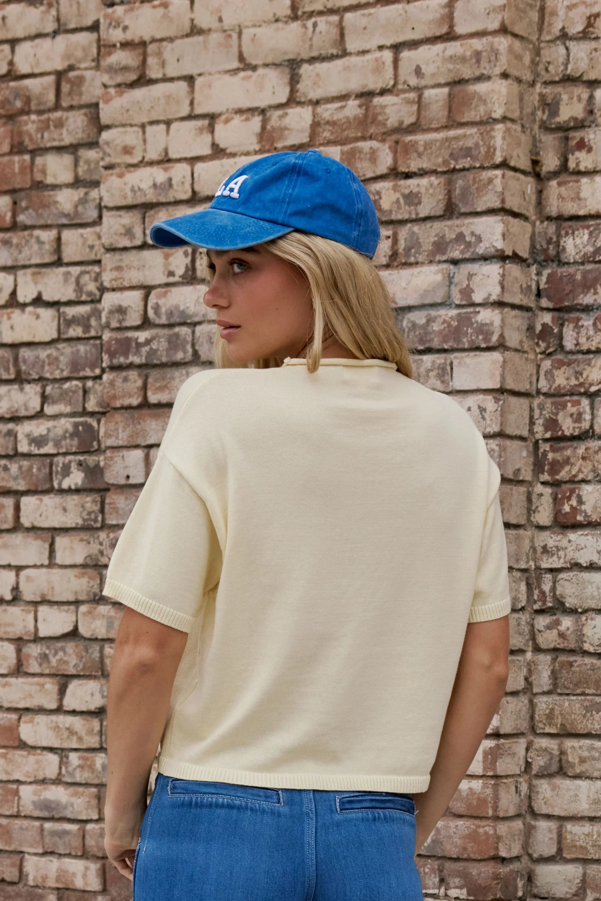 Camila Sweater in Butter Yellow FINAL SALE