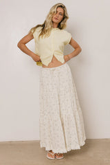 Clark Cardigan in Yellow
