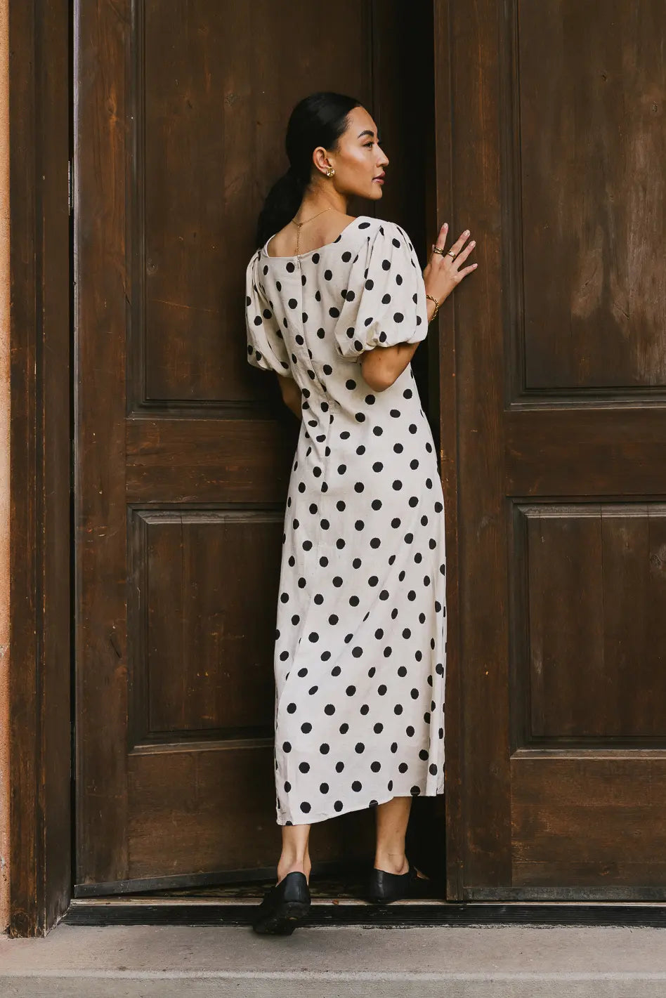 Calliope Twisted Midi Dress FINAL SALE