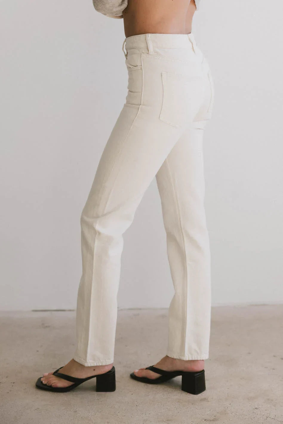 Frank and Oak Cyndi Straight Leg Jeans FINAL SALE
