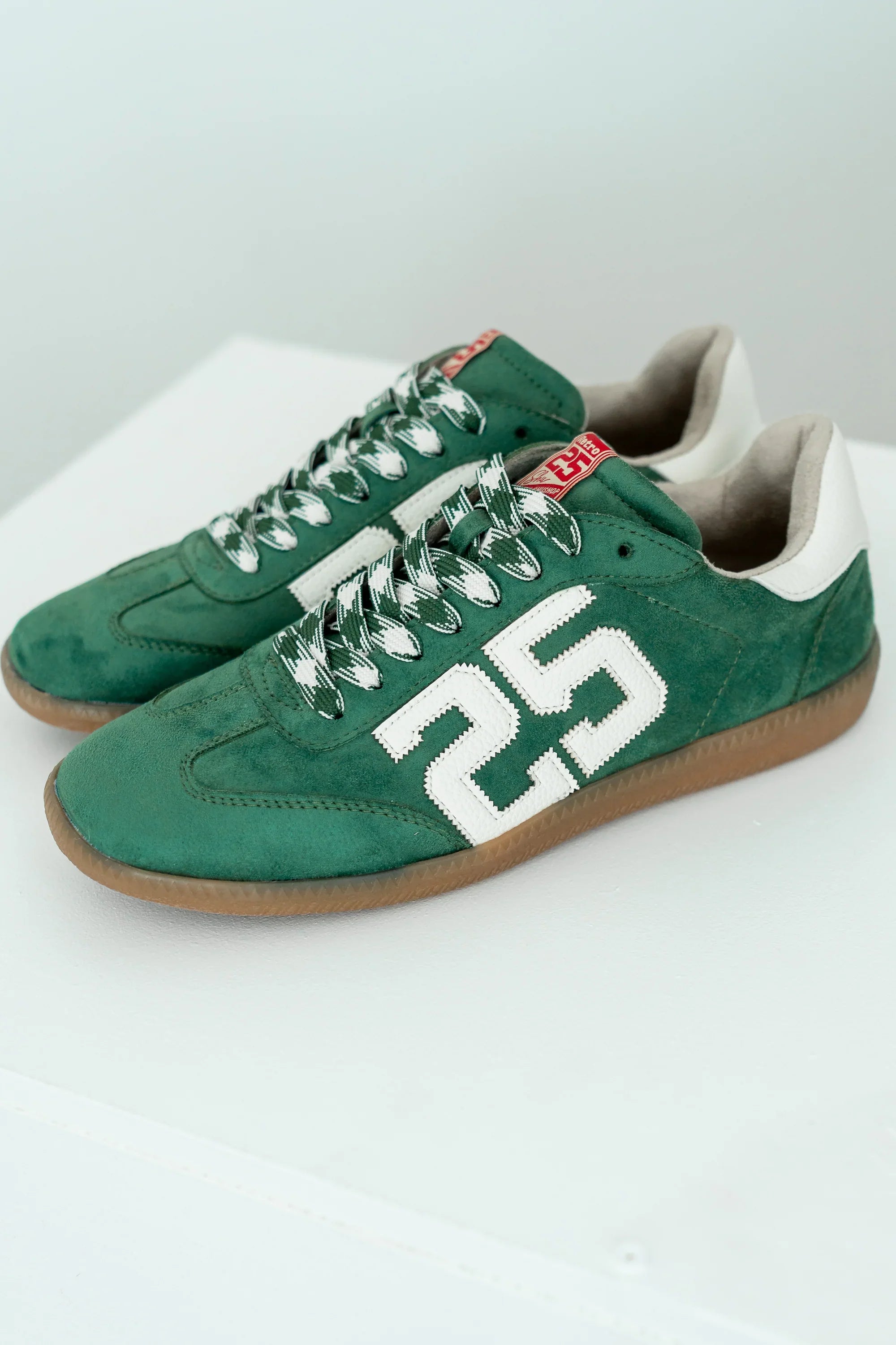 Kelly Retro Sneakers in Green FINAL SALE