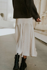 Everly Satin Midi Skirt FINAL SALE