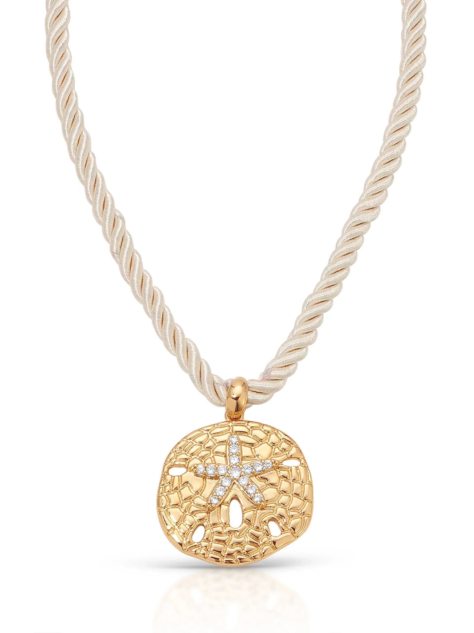 Sand Dollar Pendant Necklace