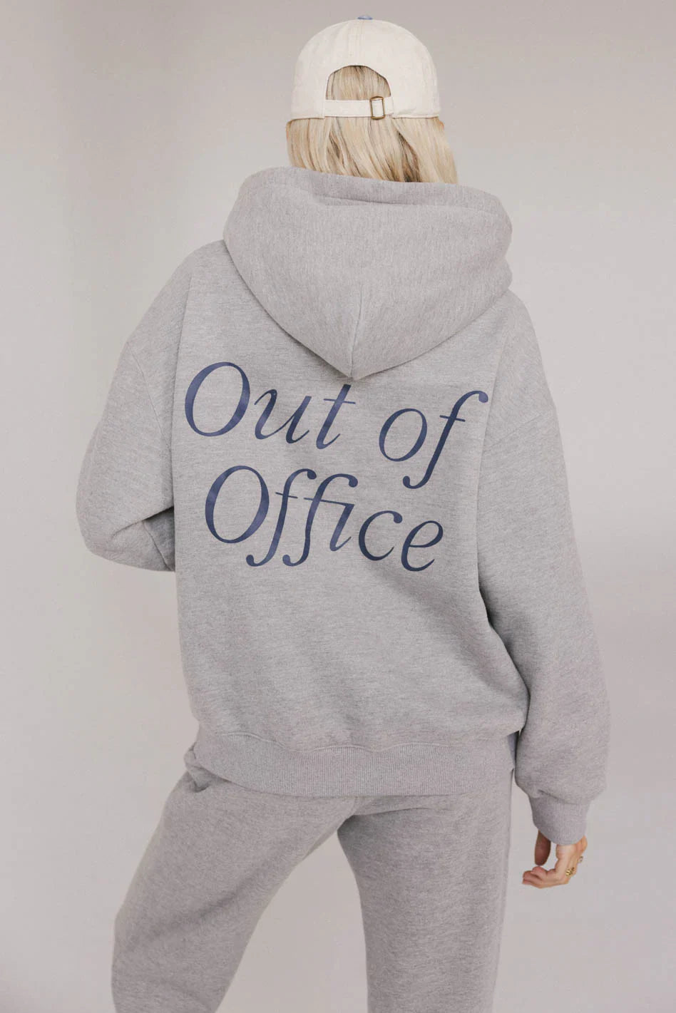 Out of Office Sweatshirt in Heather Grey FINAL SALE