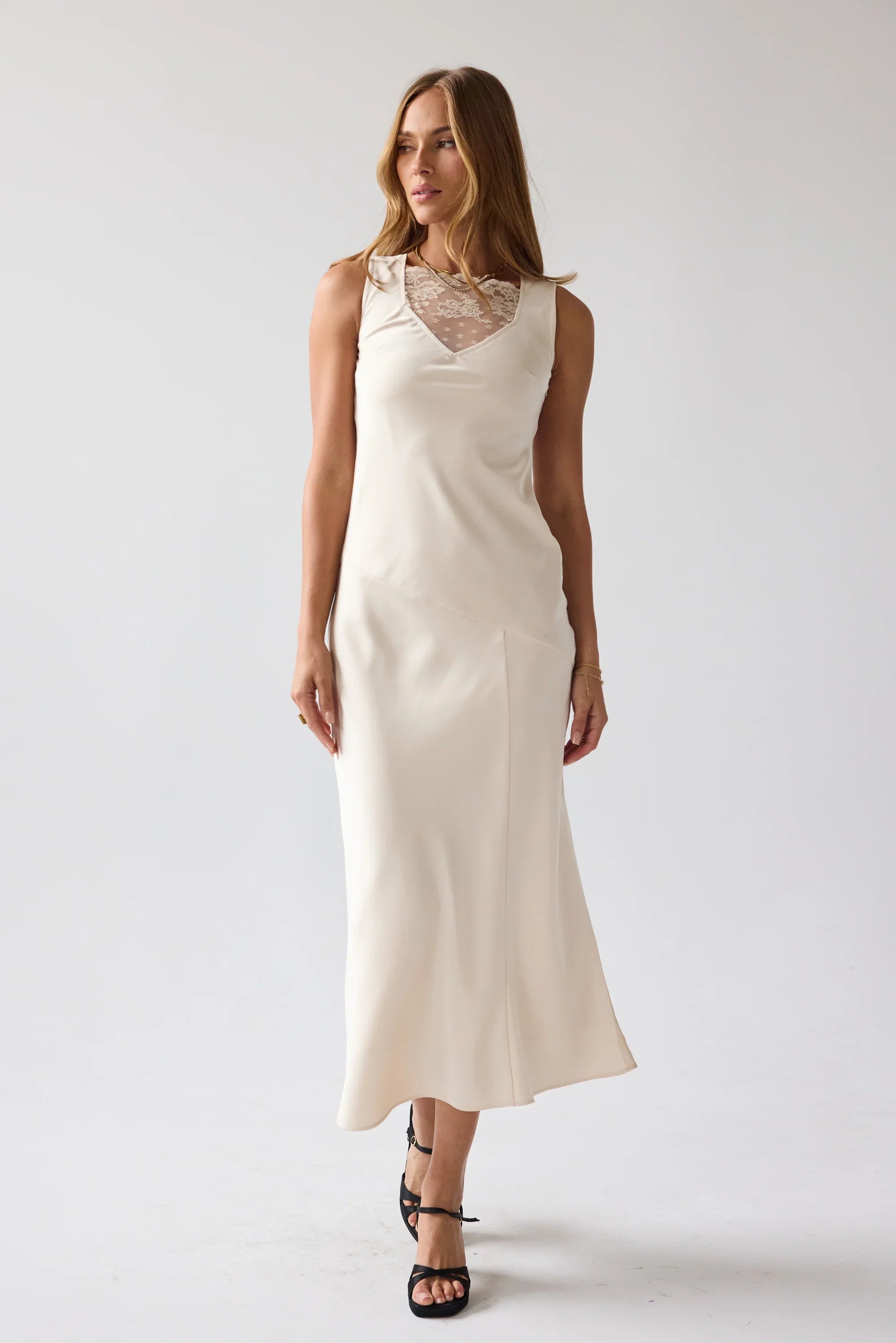 Shelby Satin Maxi Dress FINAL SALE