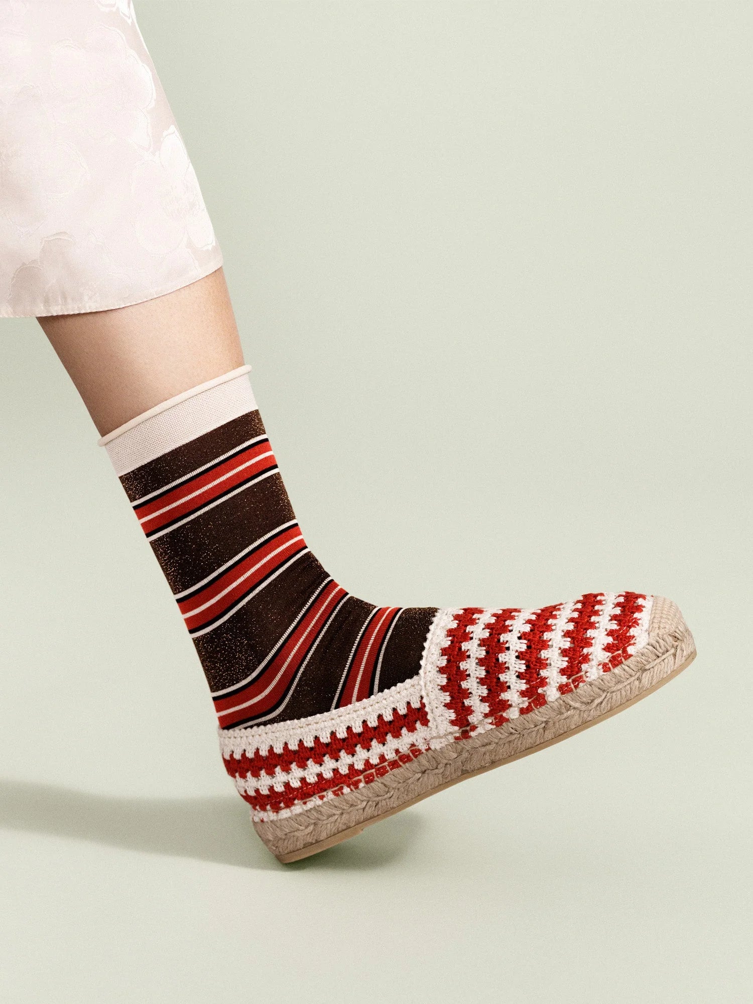 70s Stripe Crew