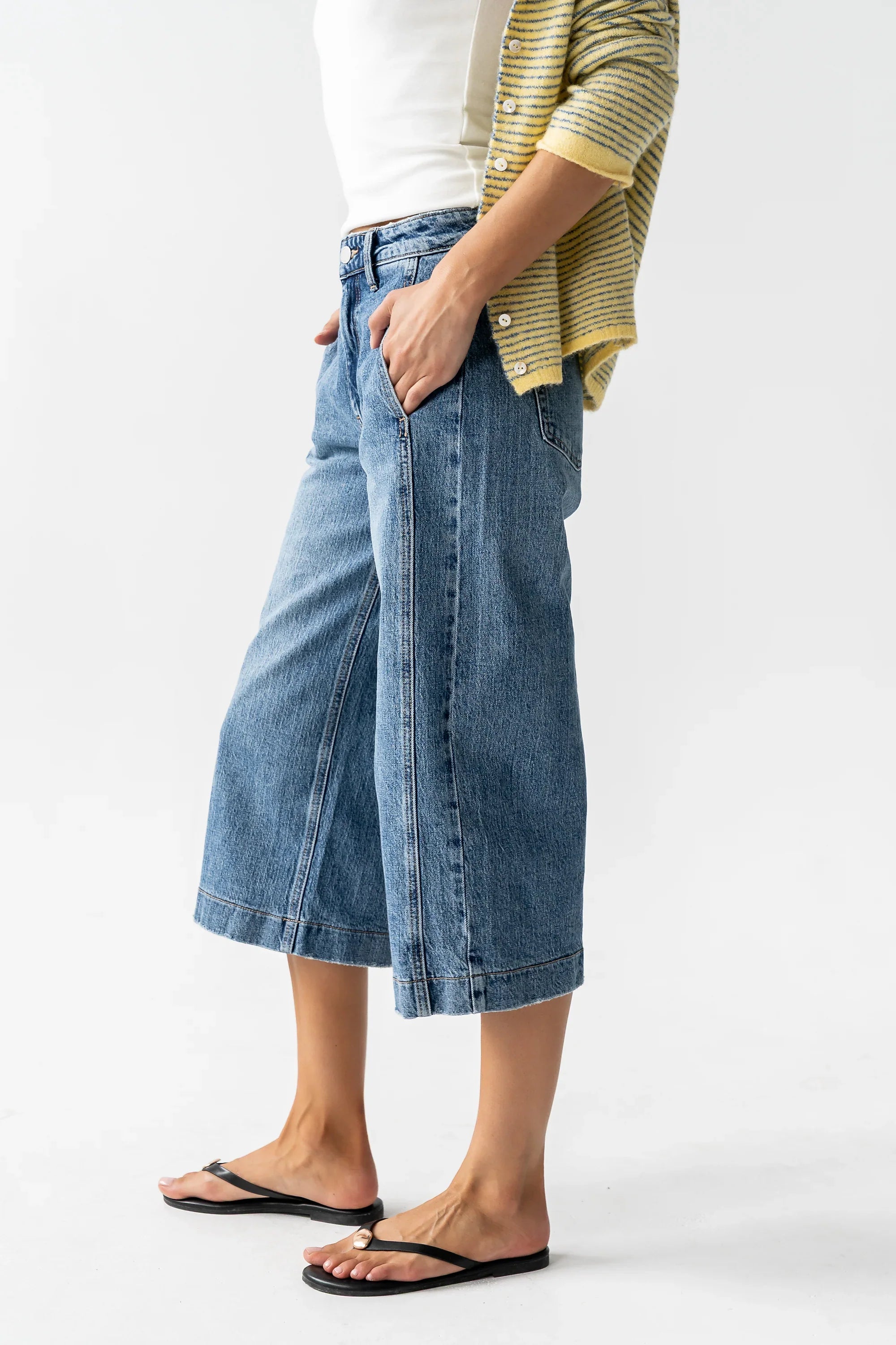 Leanne Wide Leg Capris
