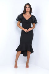 Diana Midi Dress Black