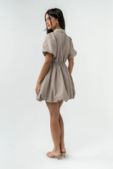 Marta Striped Bubble Dress