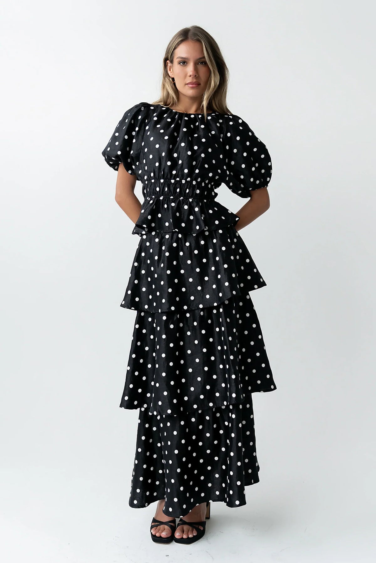 Terri Polka Dot Maxi Skirt FINAL SALE