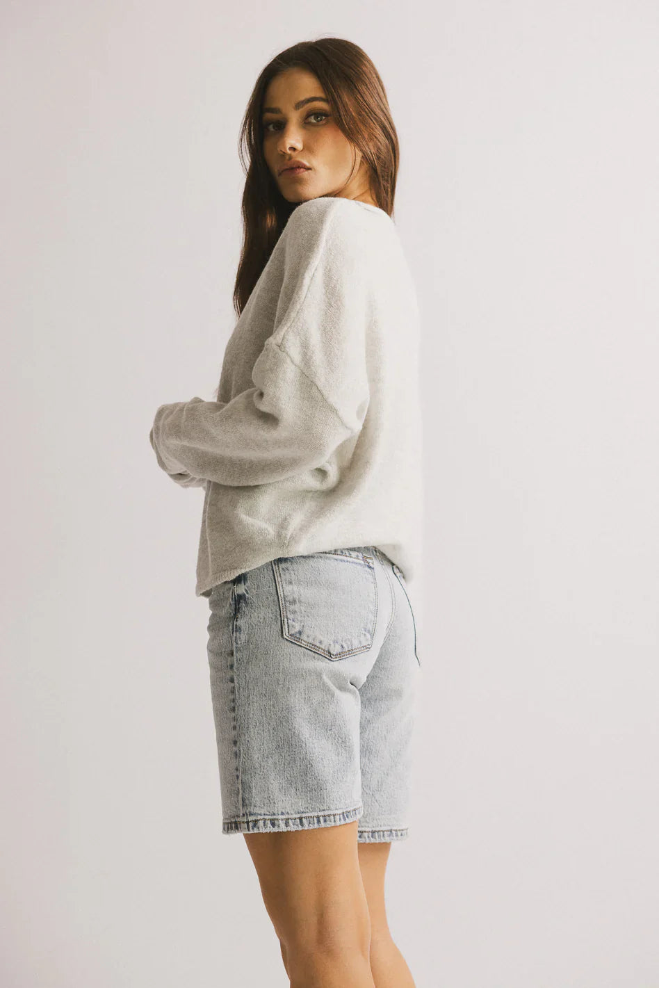 Maci Cardigan in Grey FINAL SALE