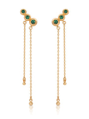 Emerald City Waterfall Earrings
