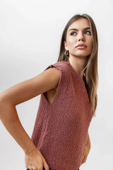 Aylin Sweater in Marsala FINAL SALE