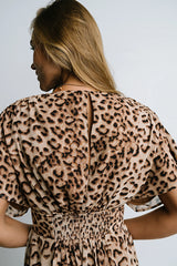 Wrenna Leopard Maxi Dress