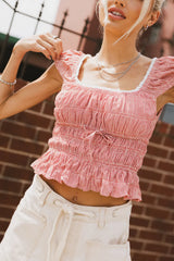 Mimi Gingham Top FINAL SALE