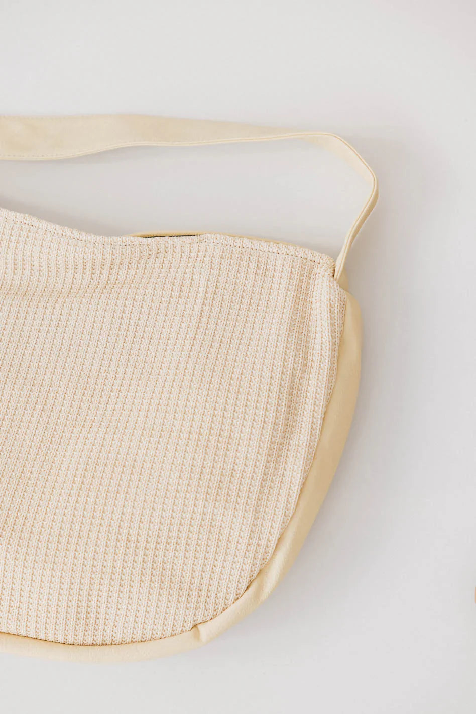 Toulouse Woven Tote in Ivory FINAL SALE