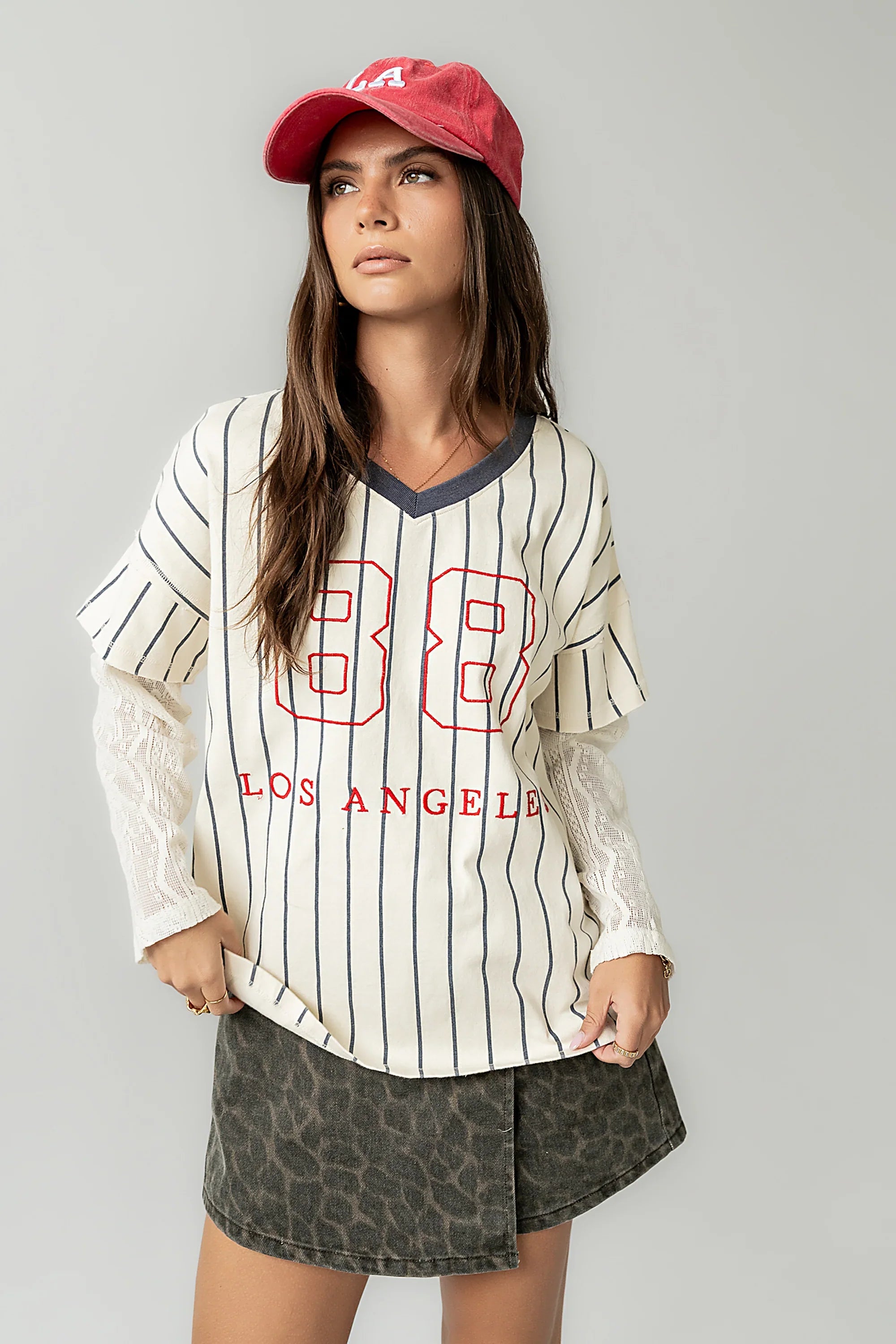 Home Run Oversized Tee FINAL SALE