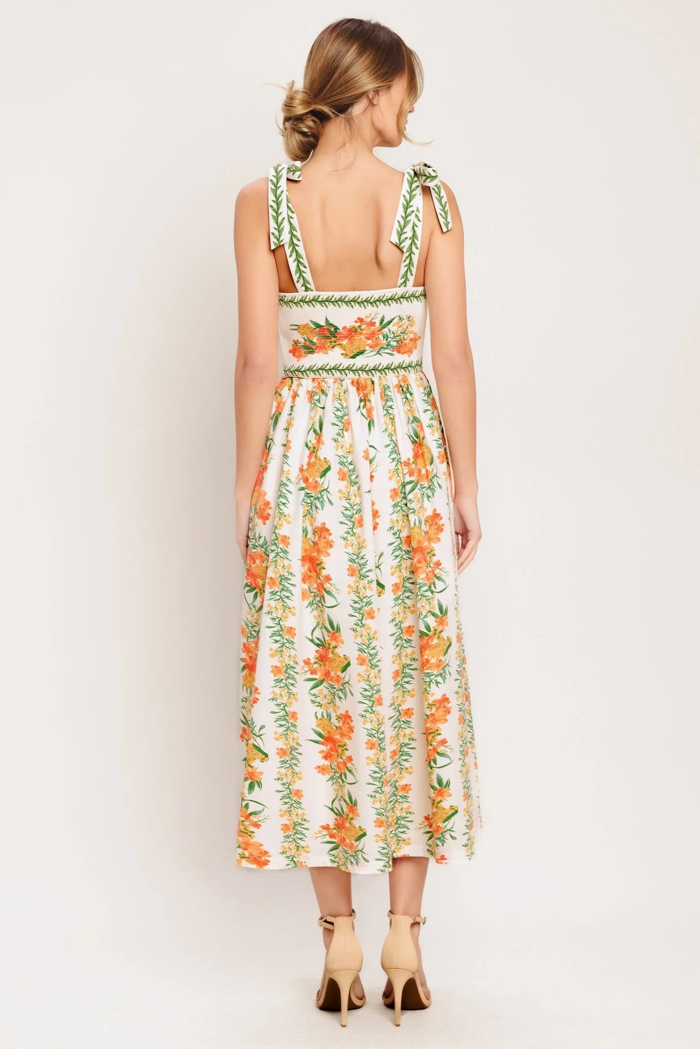 MARIGOLD BREEZE MIDI DRESS