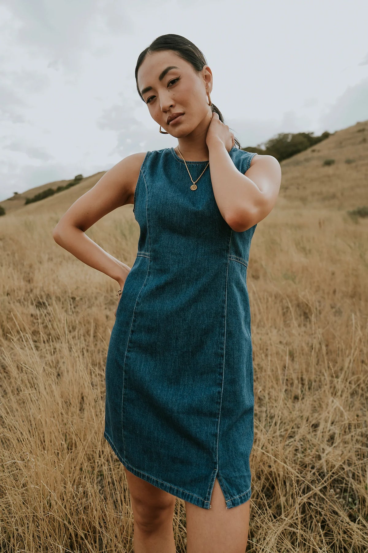 Kennedy Denim Mini Dress