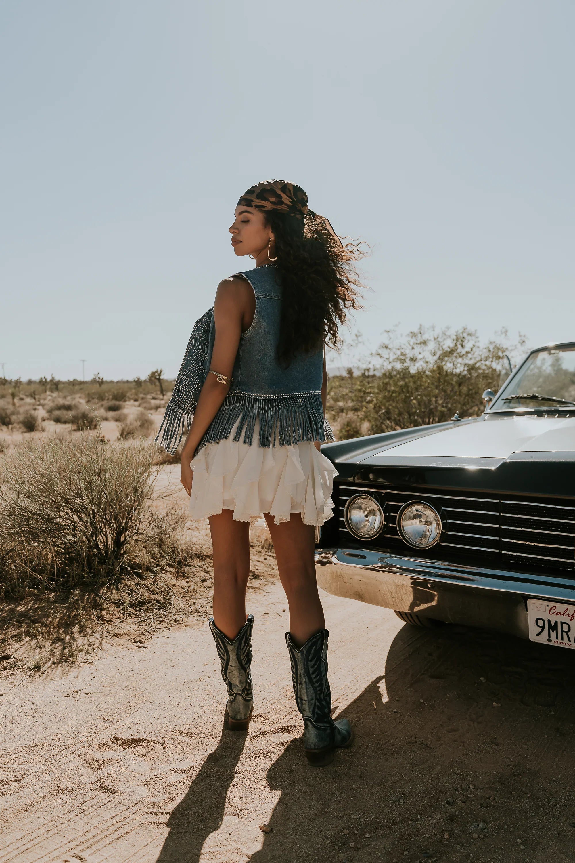 Taysha Denim Vest
