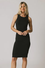 Daphne Midi Dress in Black FINAL SALE