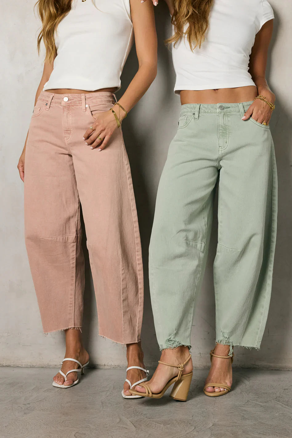 Evie Barrel Jeans