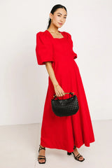 Tobias Woven Bag in Black