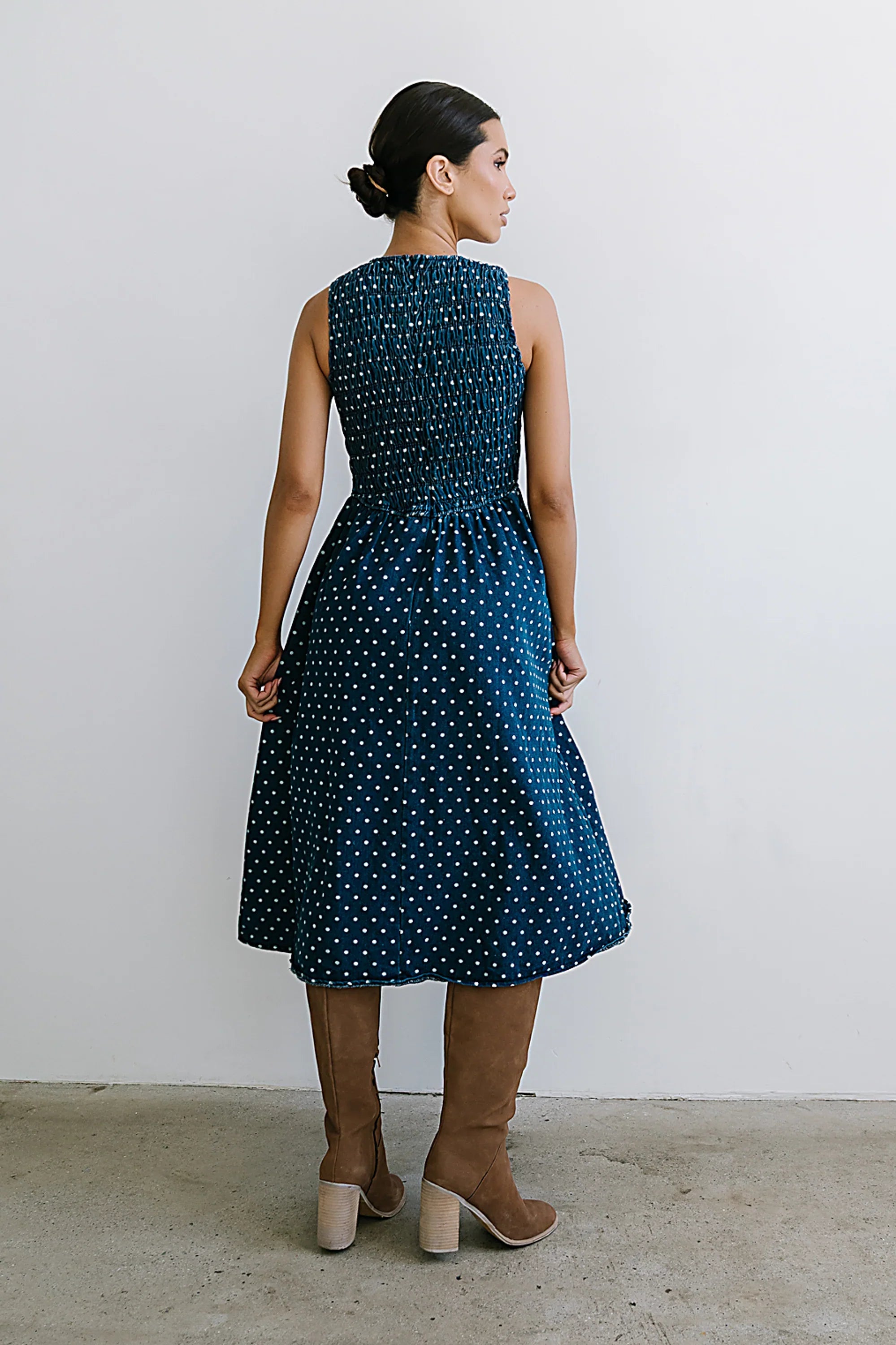 Jasmine Denim Midi Dress