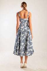 EXPLORING NEW INTERESTS MIDI DRESS