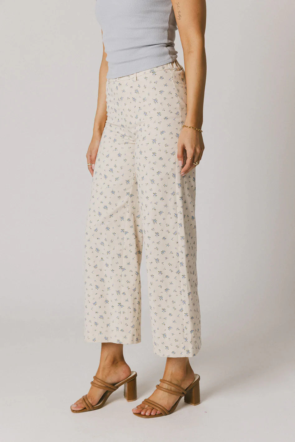 Megan Wide Leg Floral Pants FINAL SALE