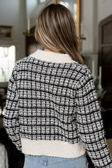Junior Two Toned Cardigan