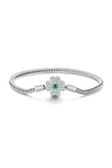 Lucky Four Leaf Clover Bracelet