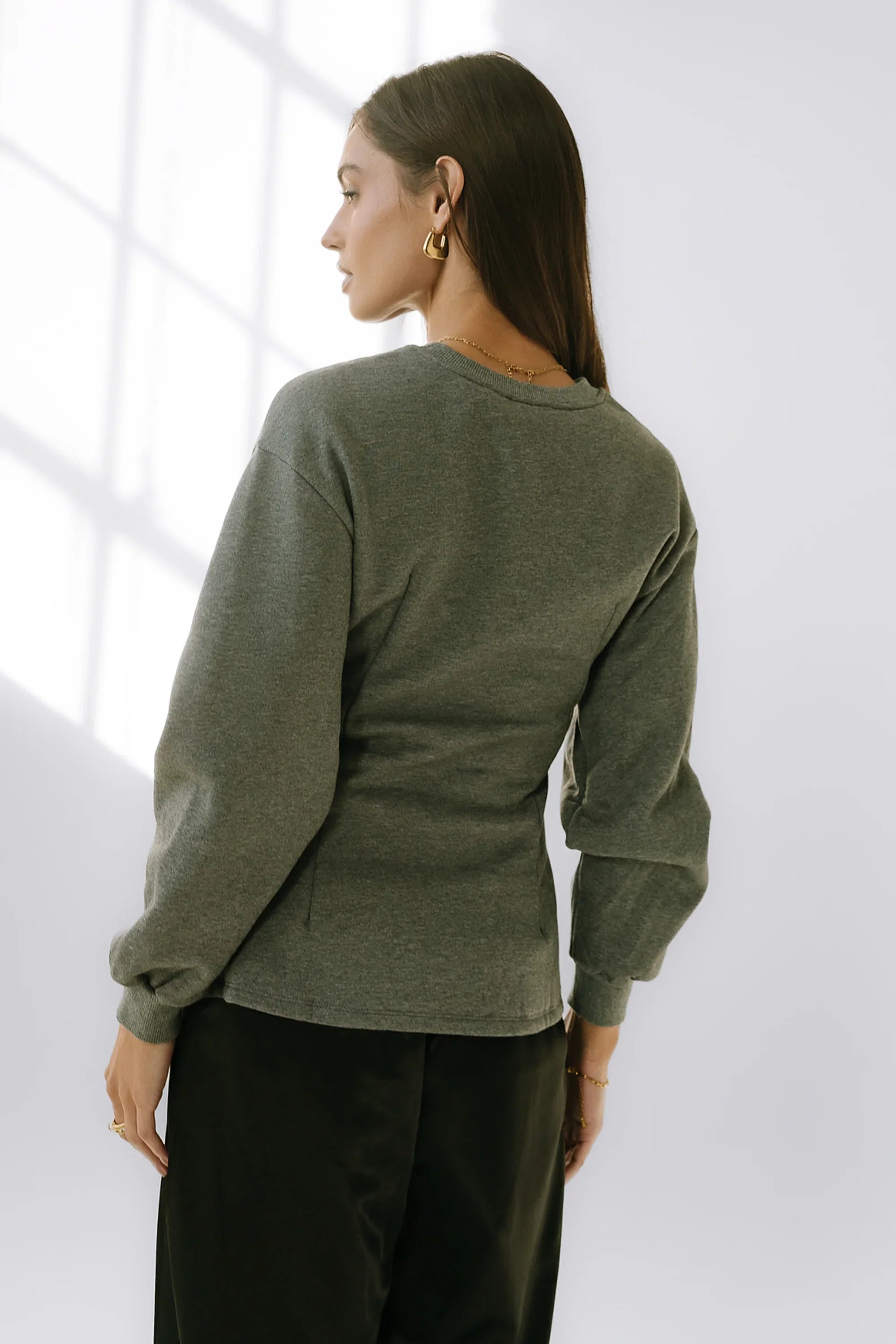 York Pleated Sweater FINAL SALE