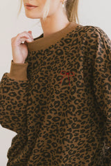 Tessa Leopard Sweatshirt FINAL SALE